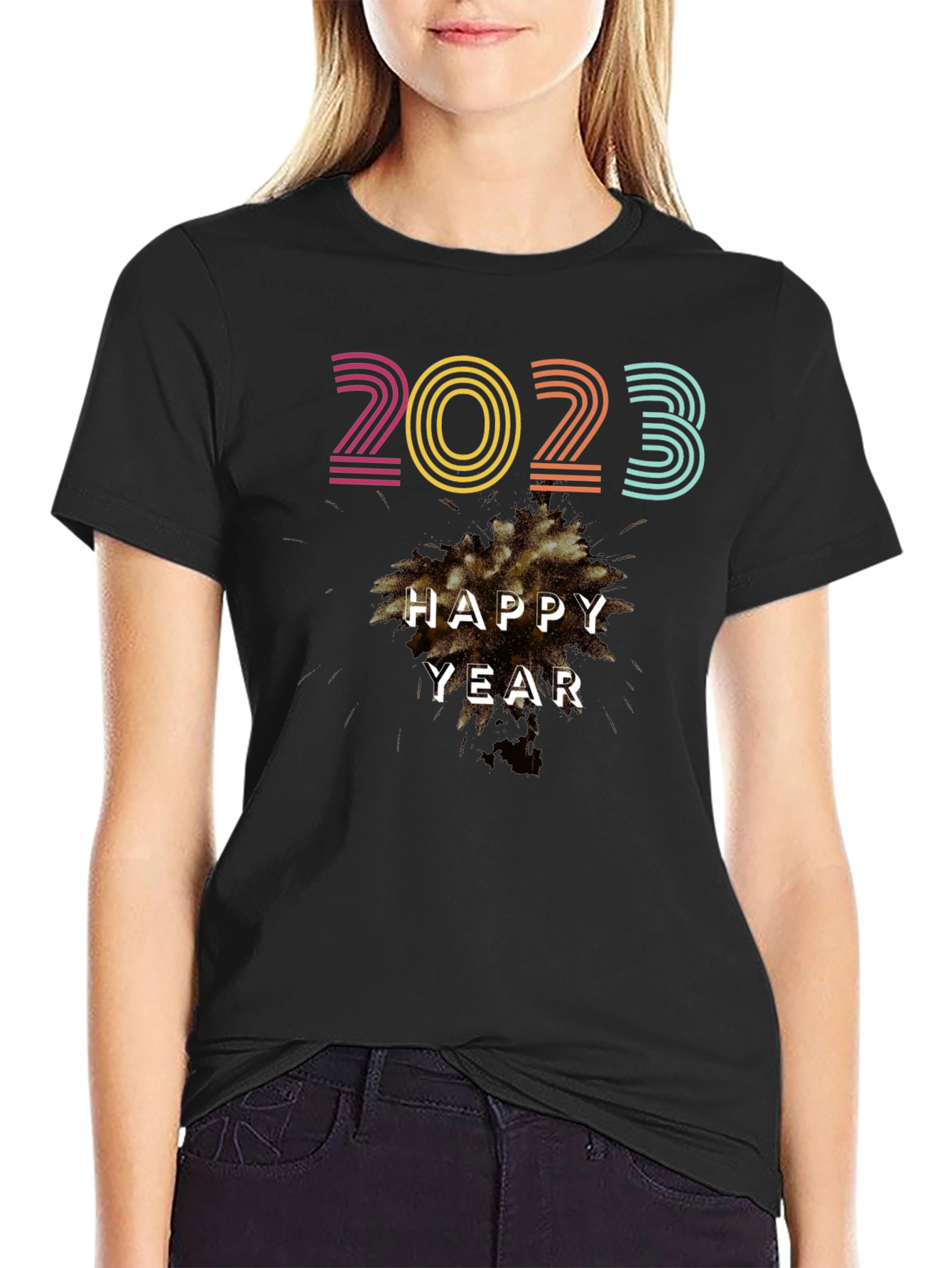 Happy New Year 2023 Graphic T-Shirt