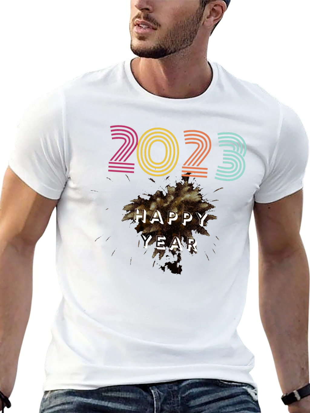 Happy New Year 2023 Graphic T-Shirt