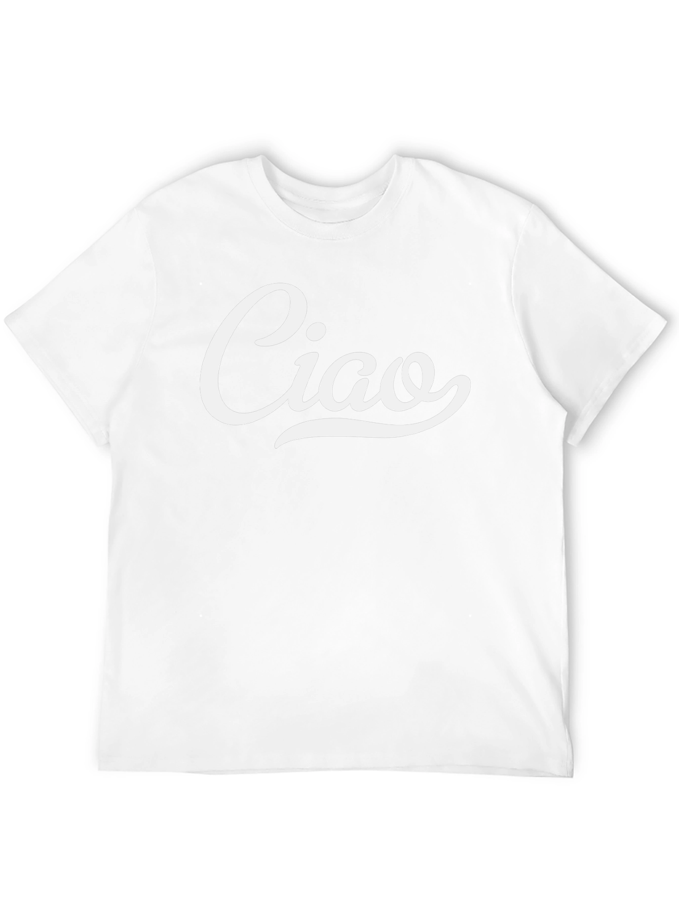 Ciao Graphic Tee - Stylish Italian Greeting T-Shirt