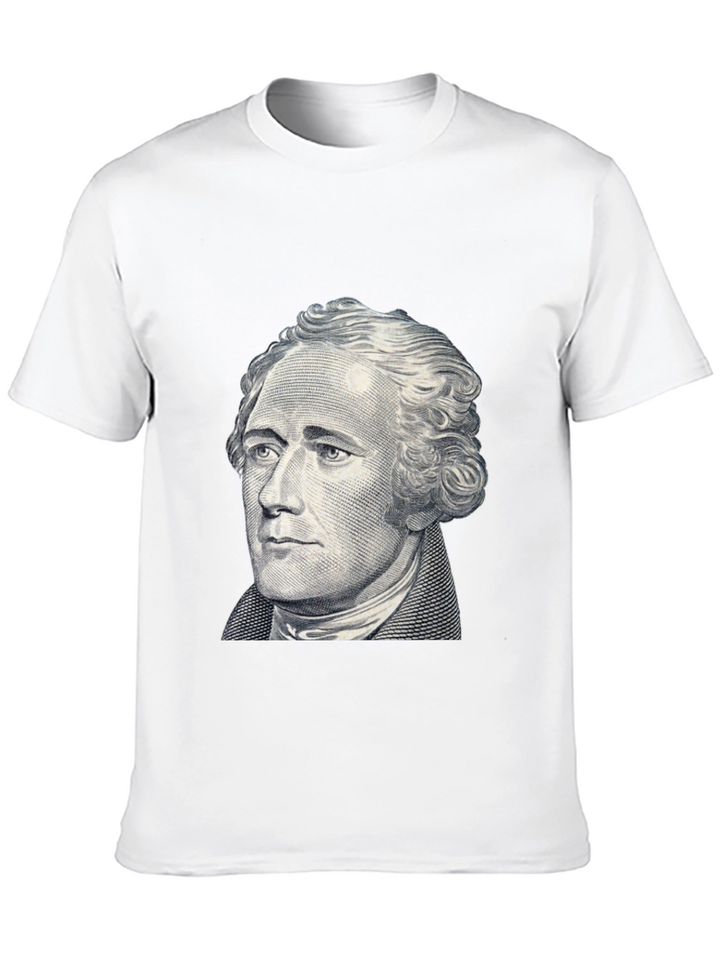 Hamilton Graphic Tee - Black Crew Neck T-Shirt