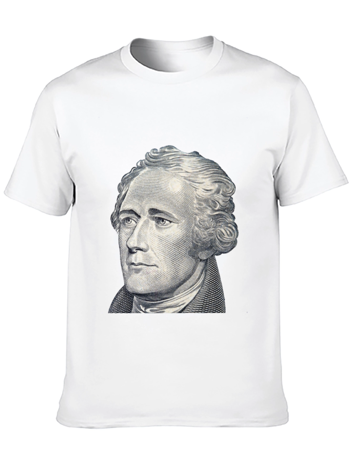 Hamilton Graphic Tee - Black Crew Neck T-Shirt