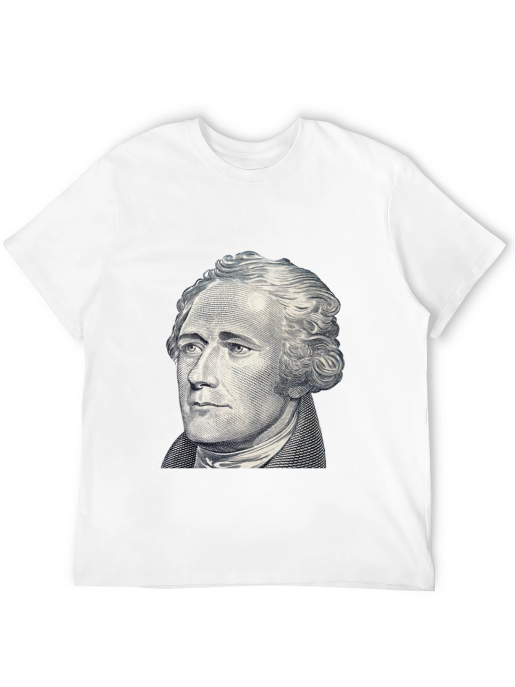 Hamilton Graphic Tee - Black Crew Neck T-Shirt