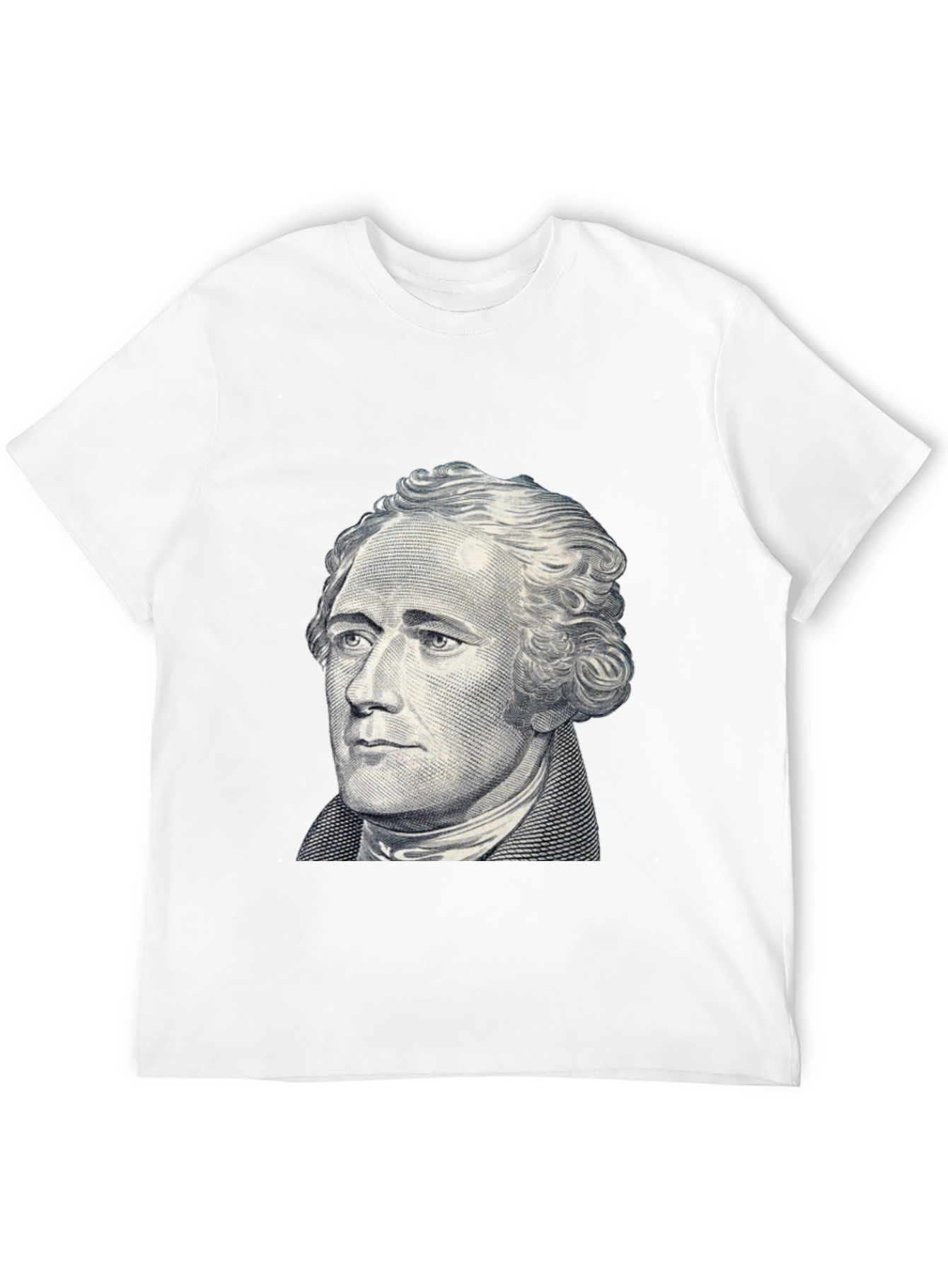 Hamilton Graphic Tee - Black Crew Neck T-Shirt