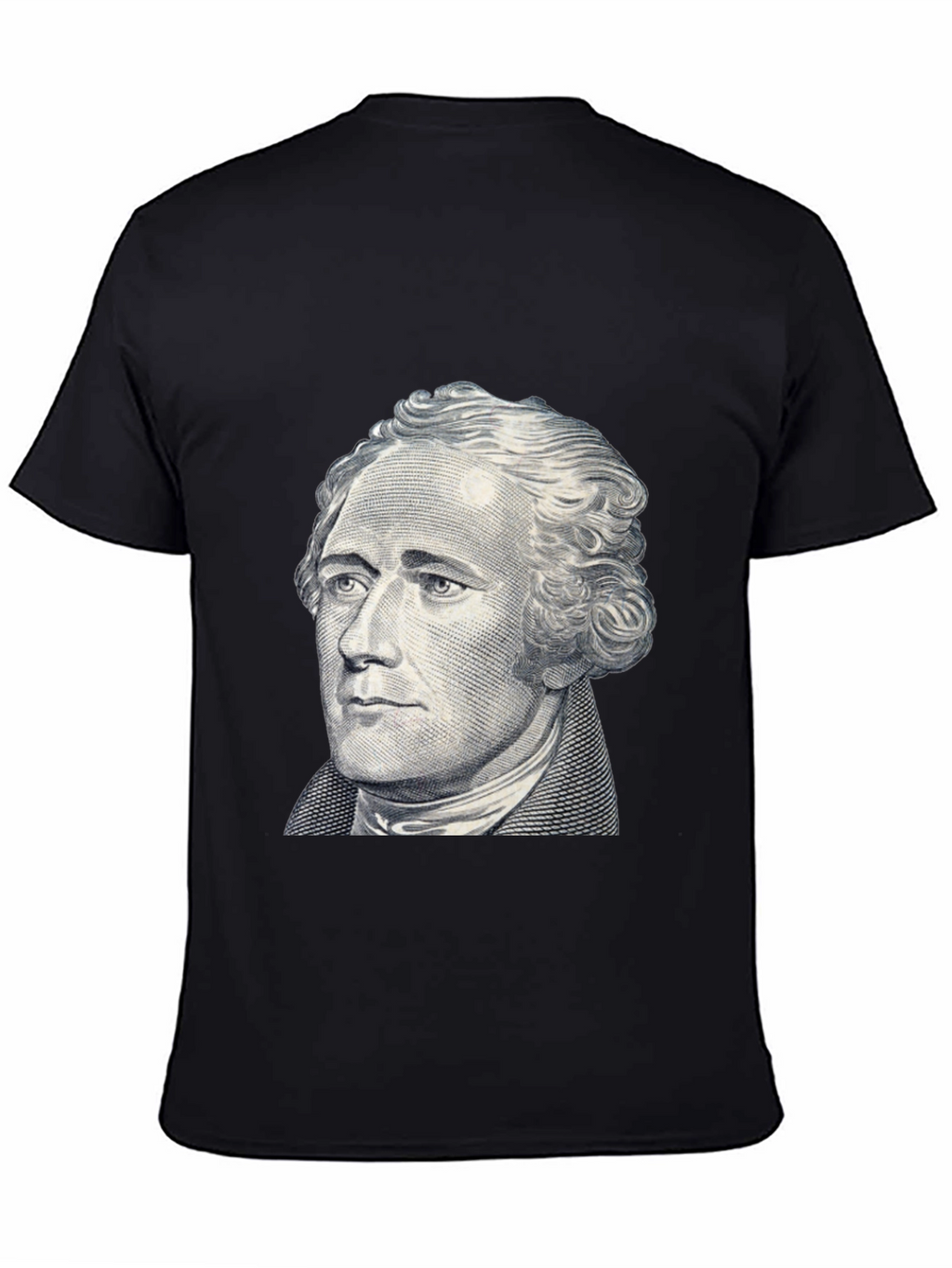 Hamilton Graphic Tee - Black Crew Neck T-Shirt