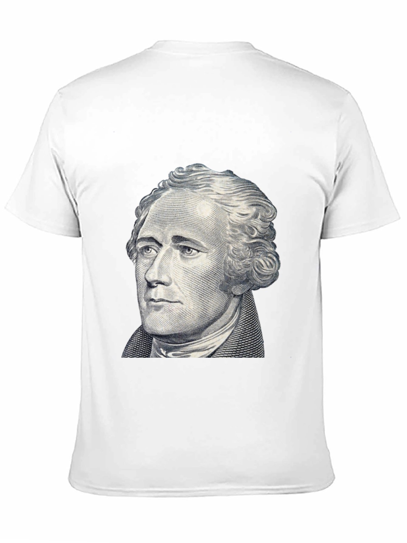 Hamilton Graphic Tee - Black Crew Neck T-Shirt