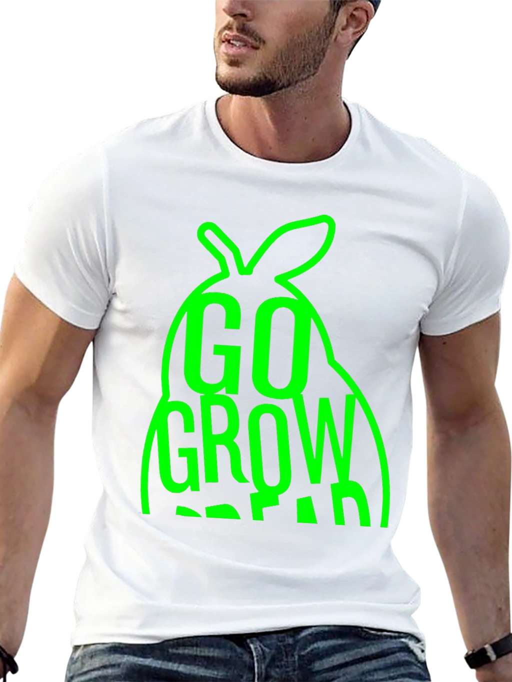 Go Grow Dream Graphic T-Shirt