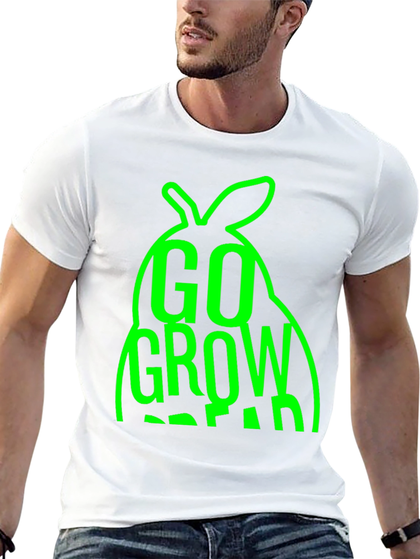 Go Grow Dream Graphic T-Shirt