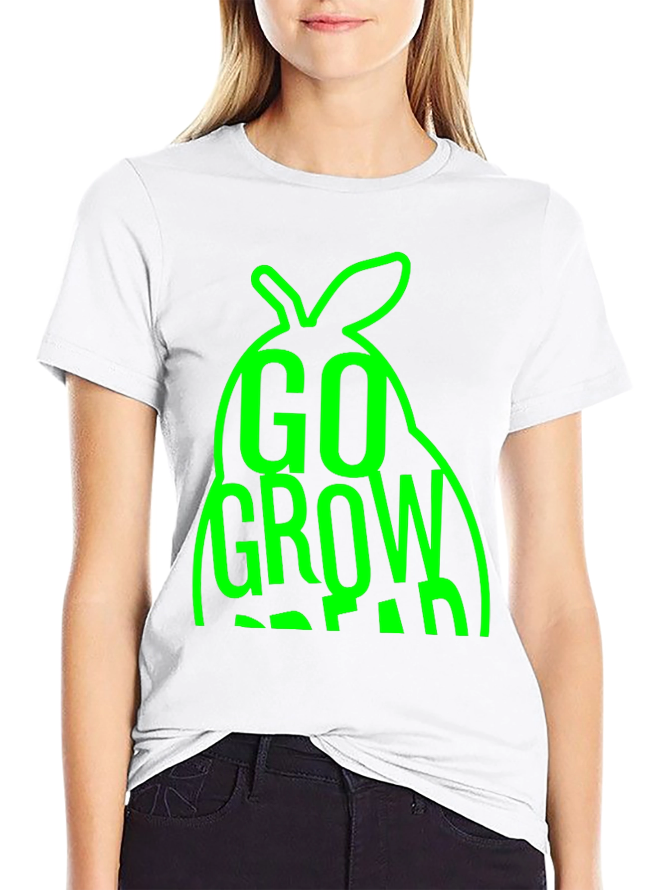 Go Grow Dream Graphic T-Shirt