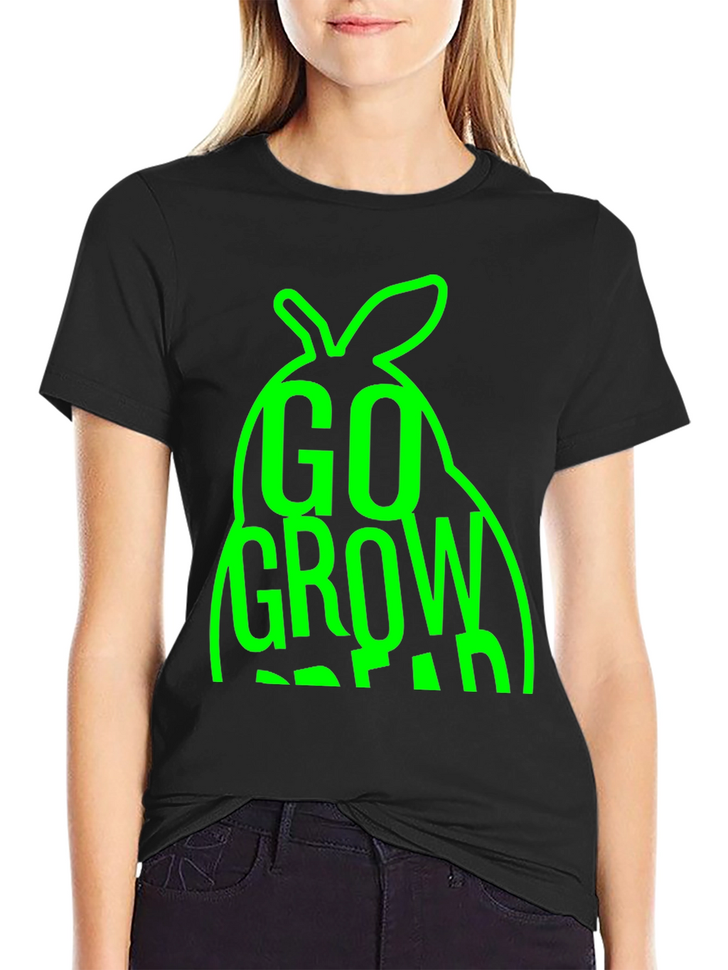 Go Grow Dream Graphic T-Shirt