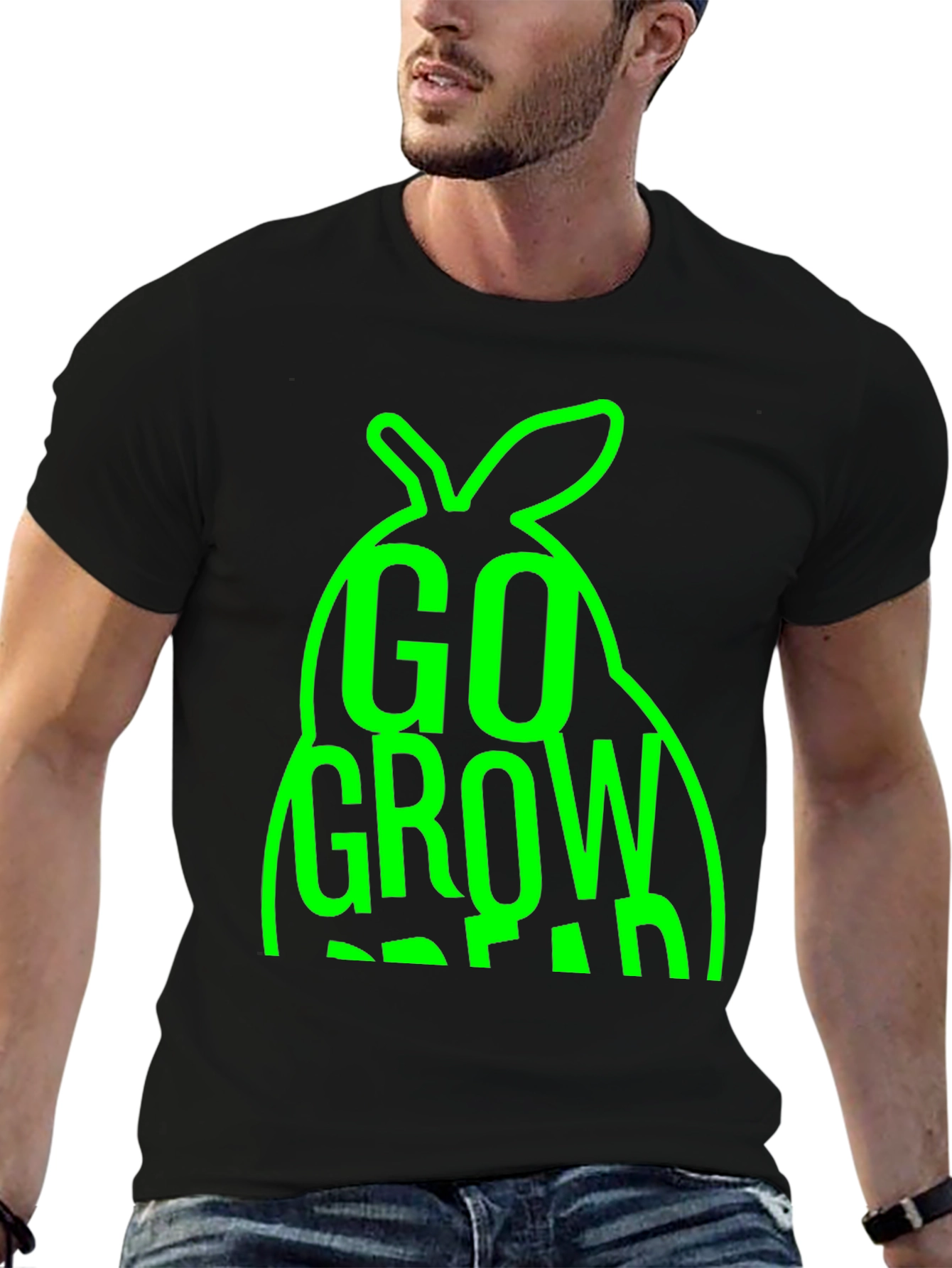 Go Grow Dream Graphic T-Shirt