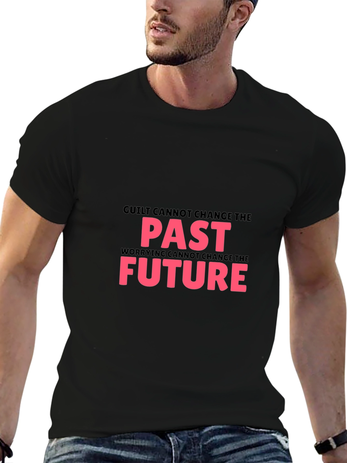 Inspirational T-Shirt - Guilt & Worry Quote