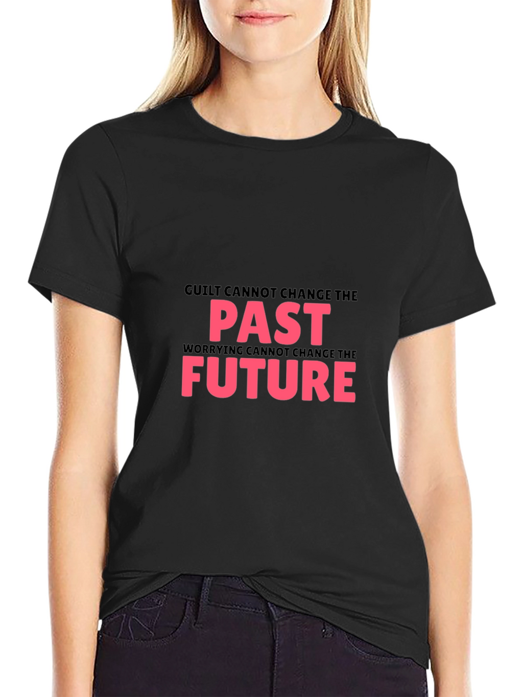 Inspirational T-Shirt - Guilt & Worry Quote