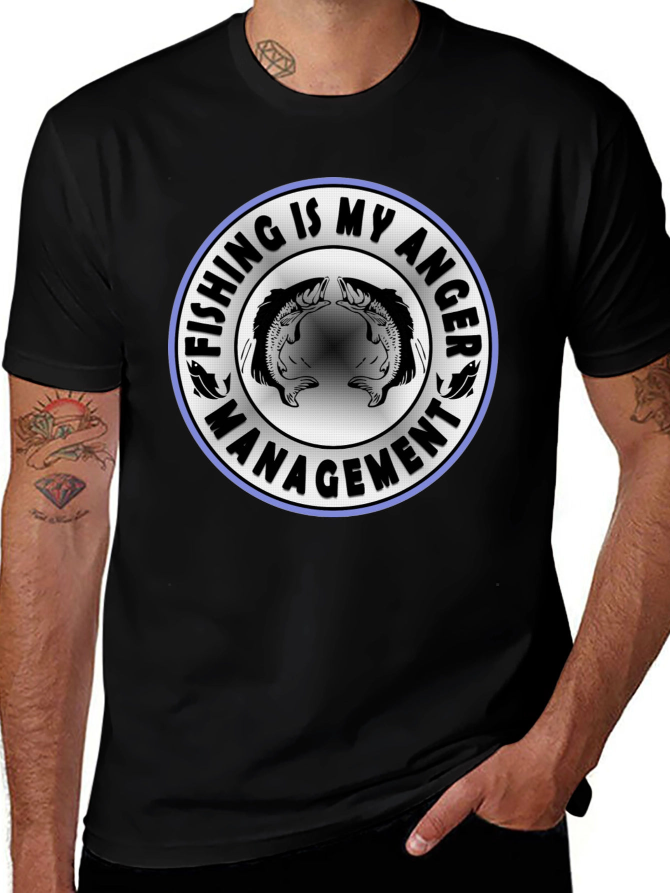 Fishing is My Anger Management T-Shirt