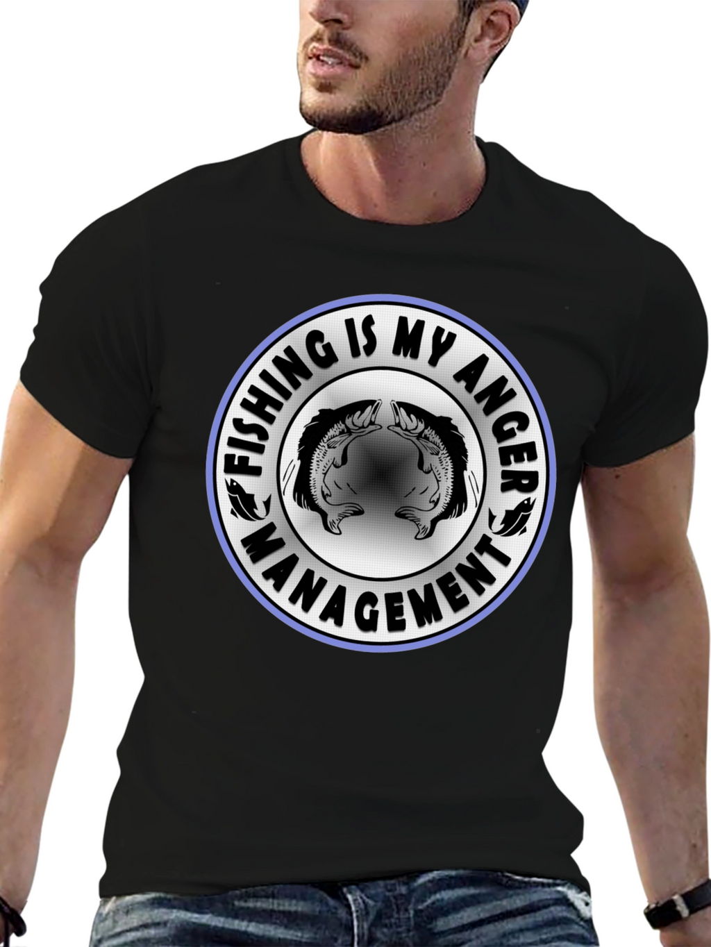 Fishing is My Anger Management T-Shirt