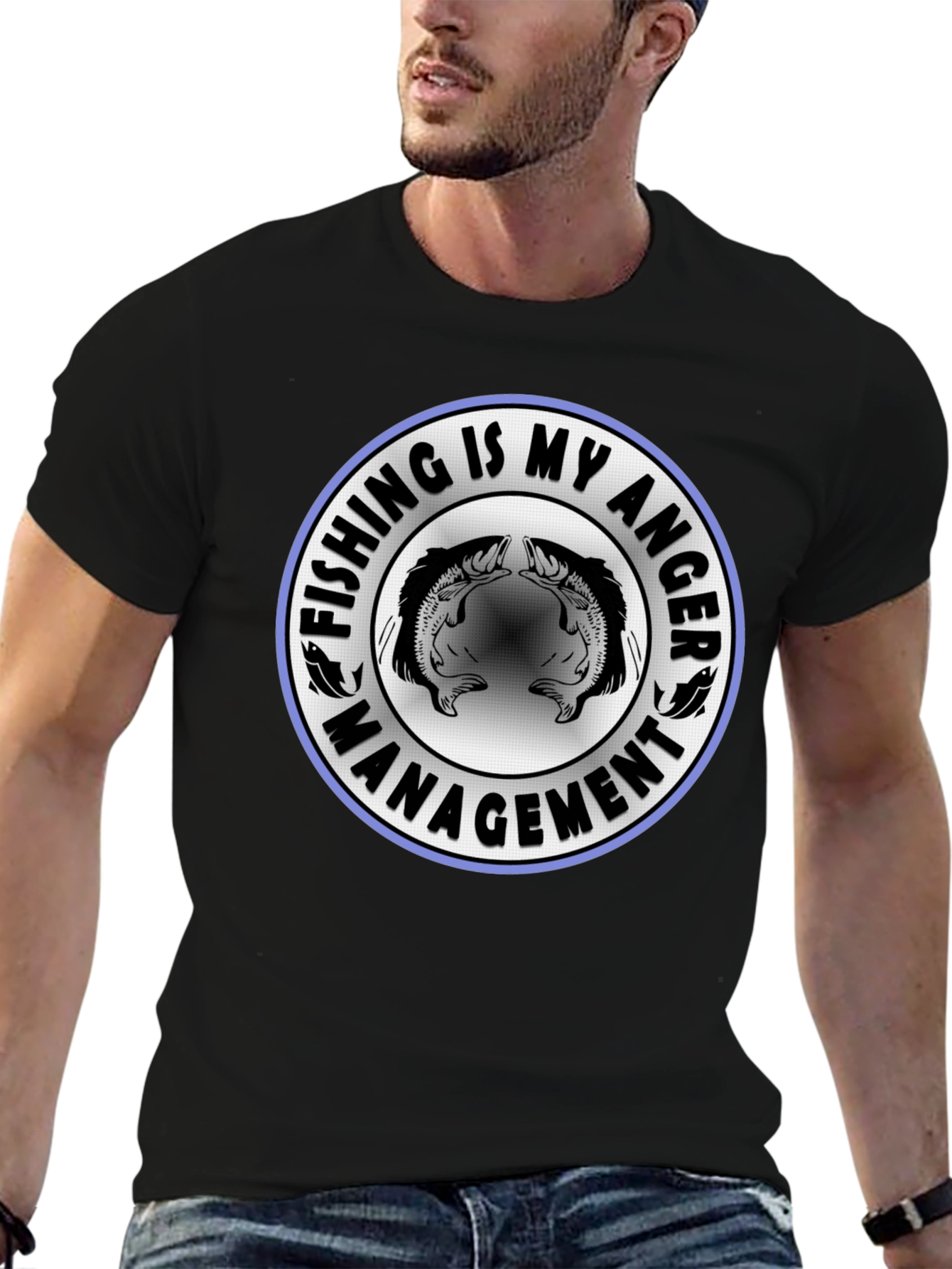 Fishing is My Anger Management T-Shirt