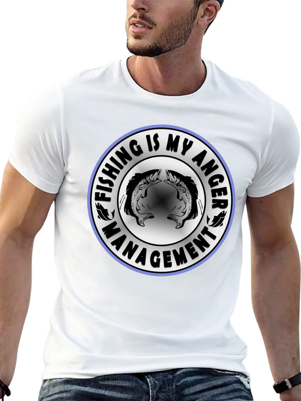Fishing is My Anger Management T-Shirt