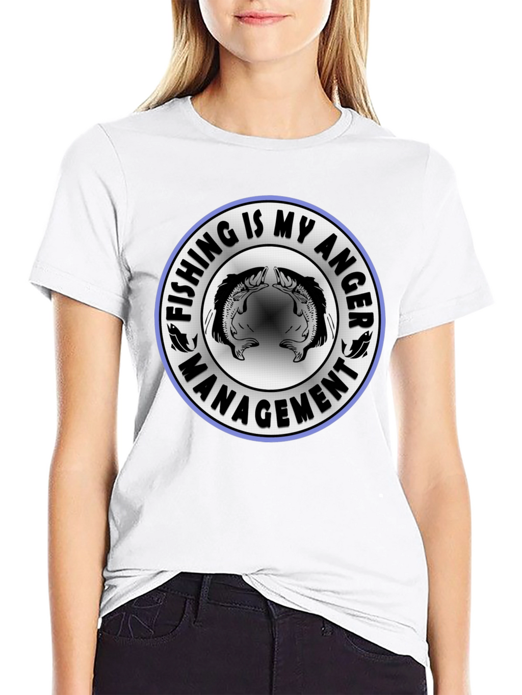 Fishing is My Anger Management T-Shirt