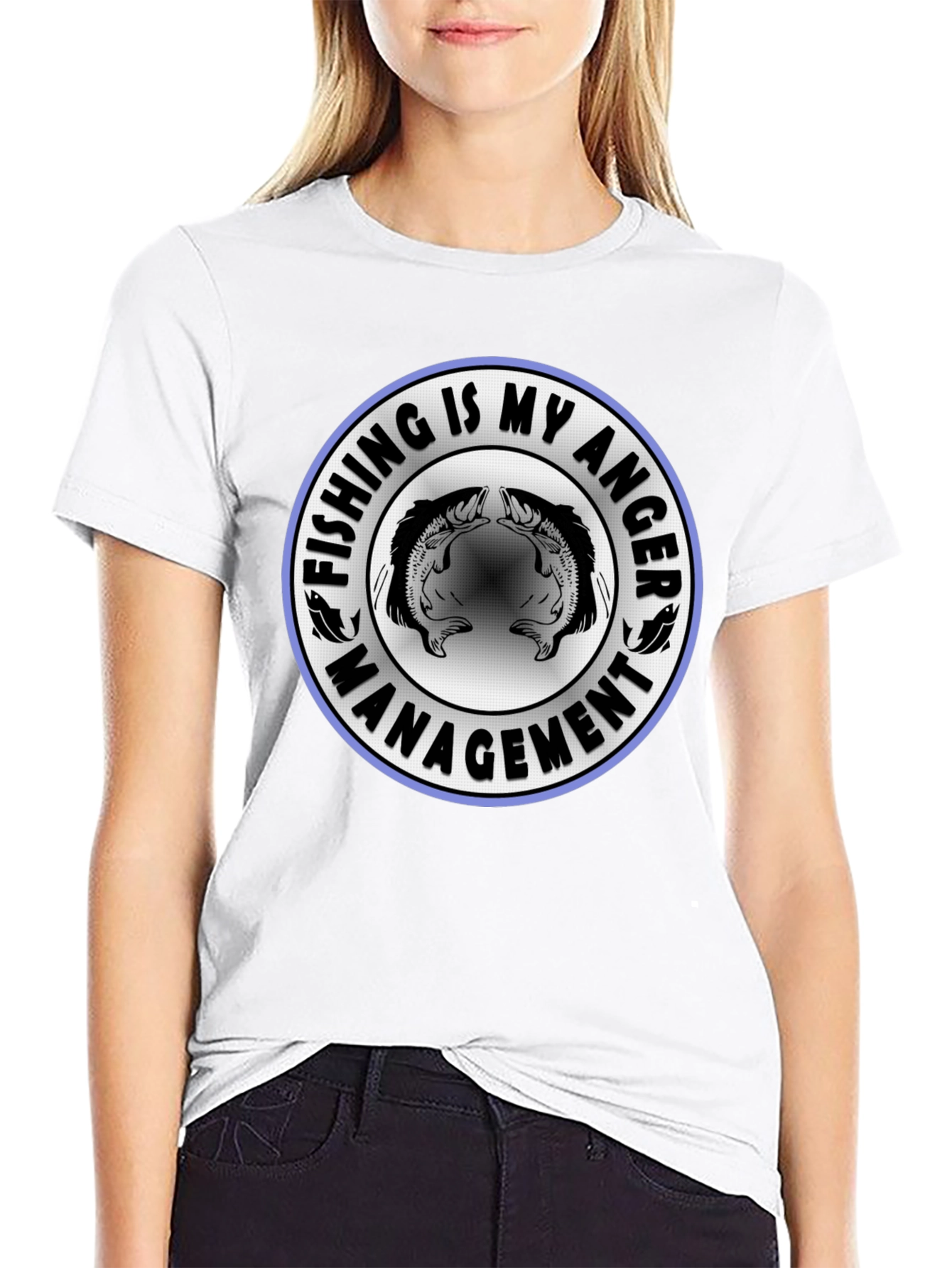 Fishing is My Anger Management T-Shirt