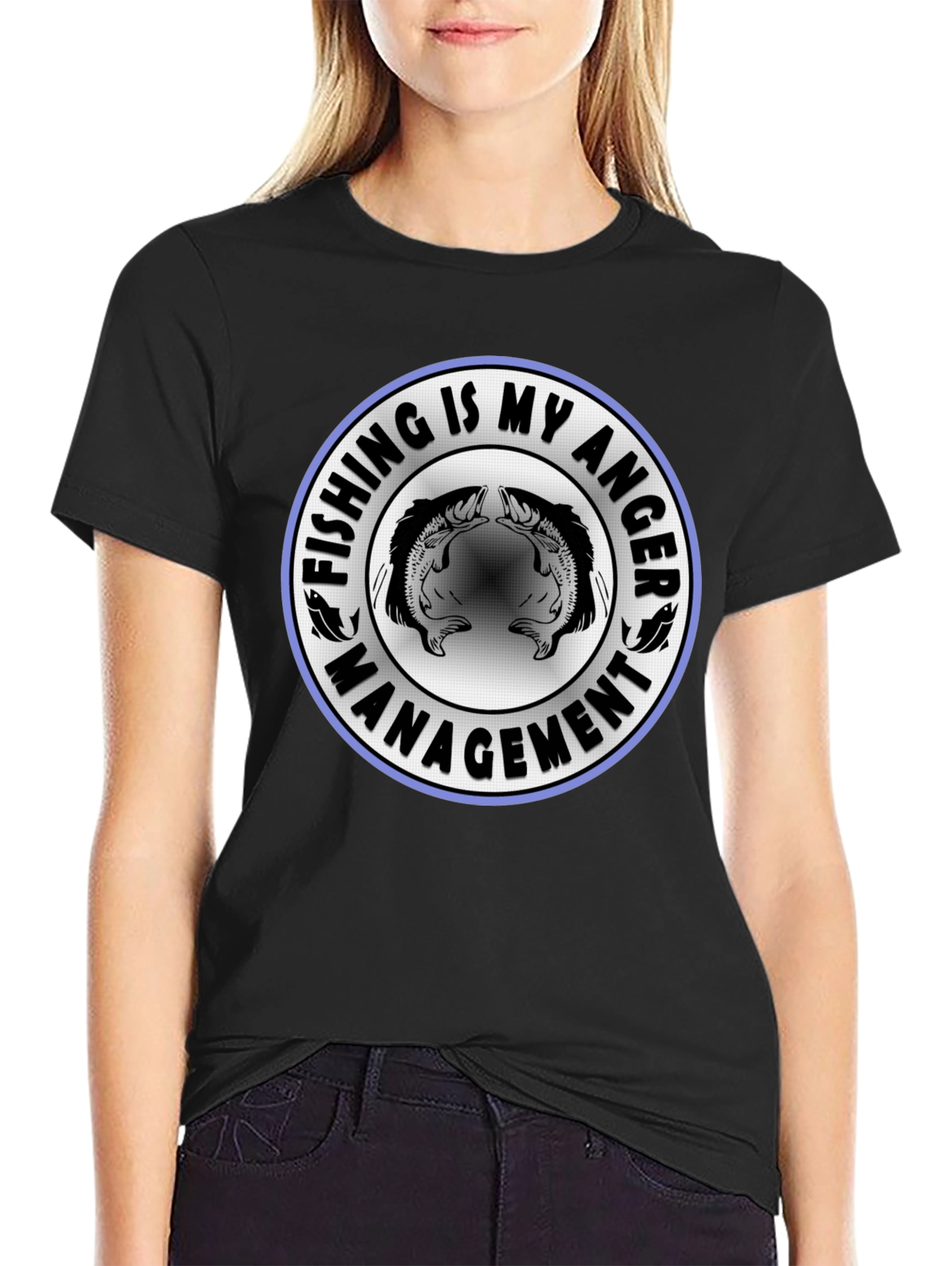 Fishing is My Anger Management T-Shirt