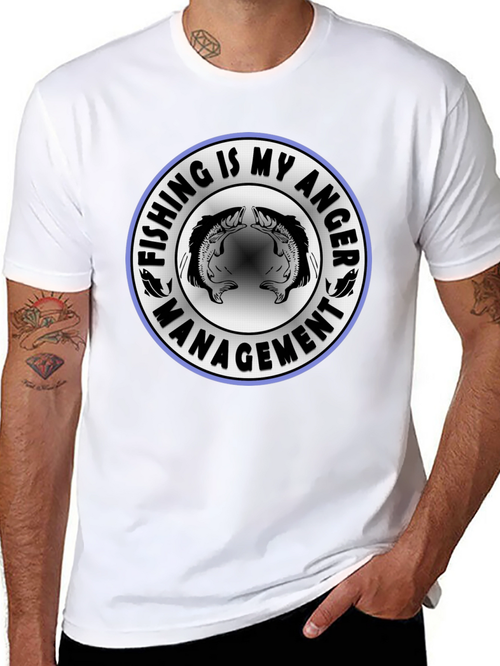Fishing is My Anger Management T-Shirt