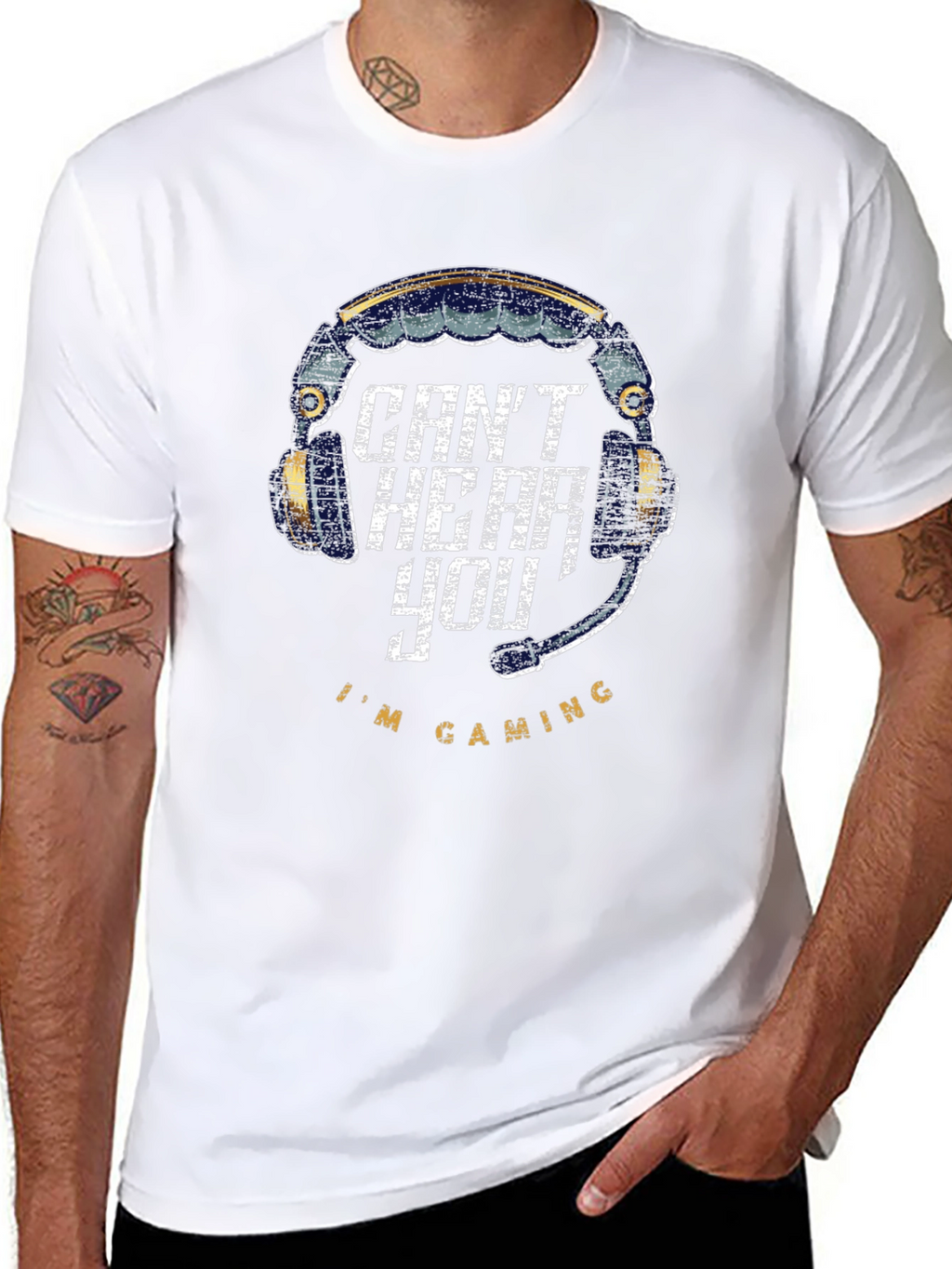 Cant Hear You Im Gaming T-Shirt
