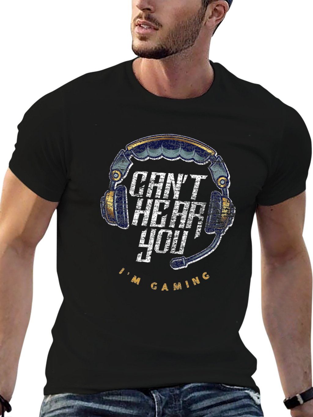 Cant Hear You Im Gaming T-Shirt