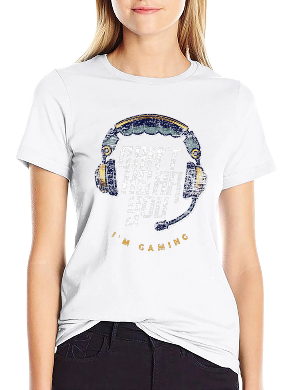 Cant Hear You Im Gaming T-Shirt