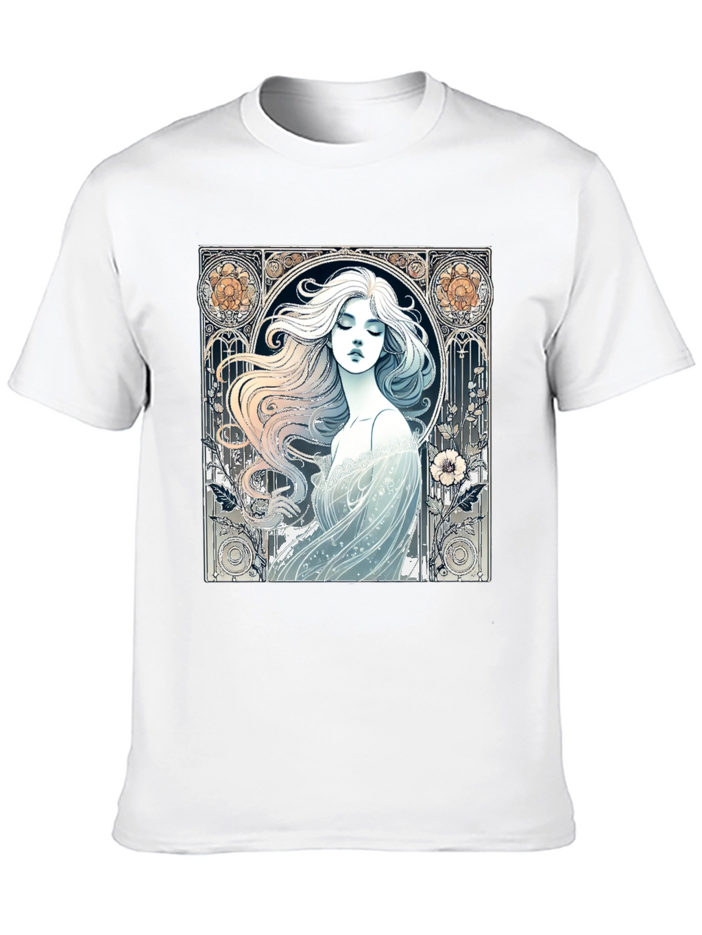 Art Nouveau Woman Graphic Tee