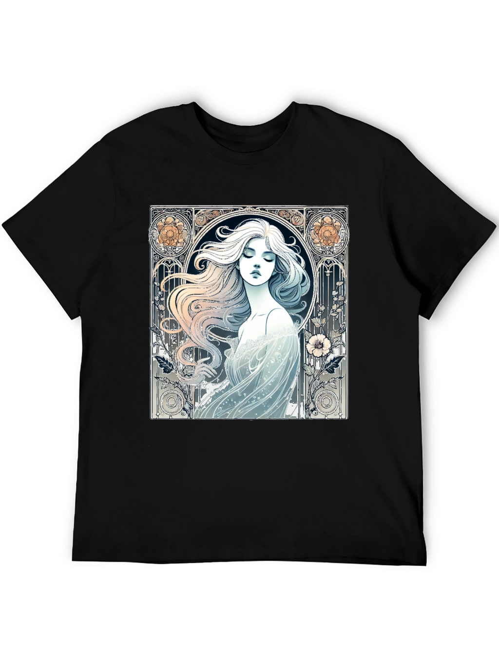 Art Nouveau Woman Graphic Tee