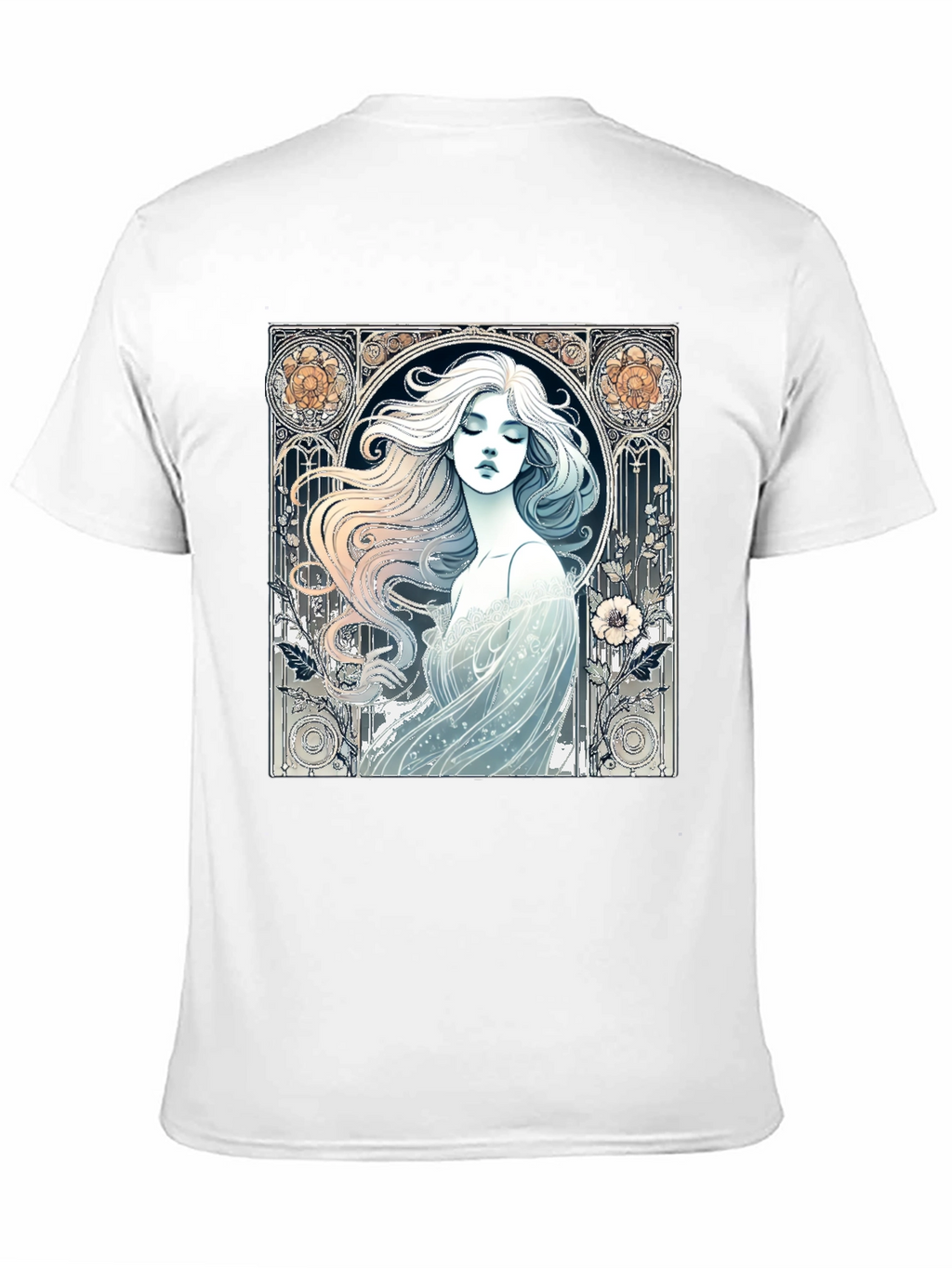 Art Nouveau Woman Graphic Tee