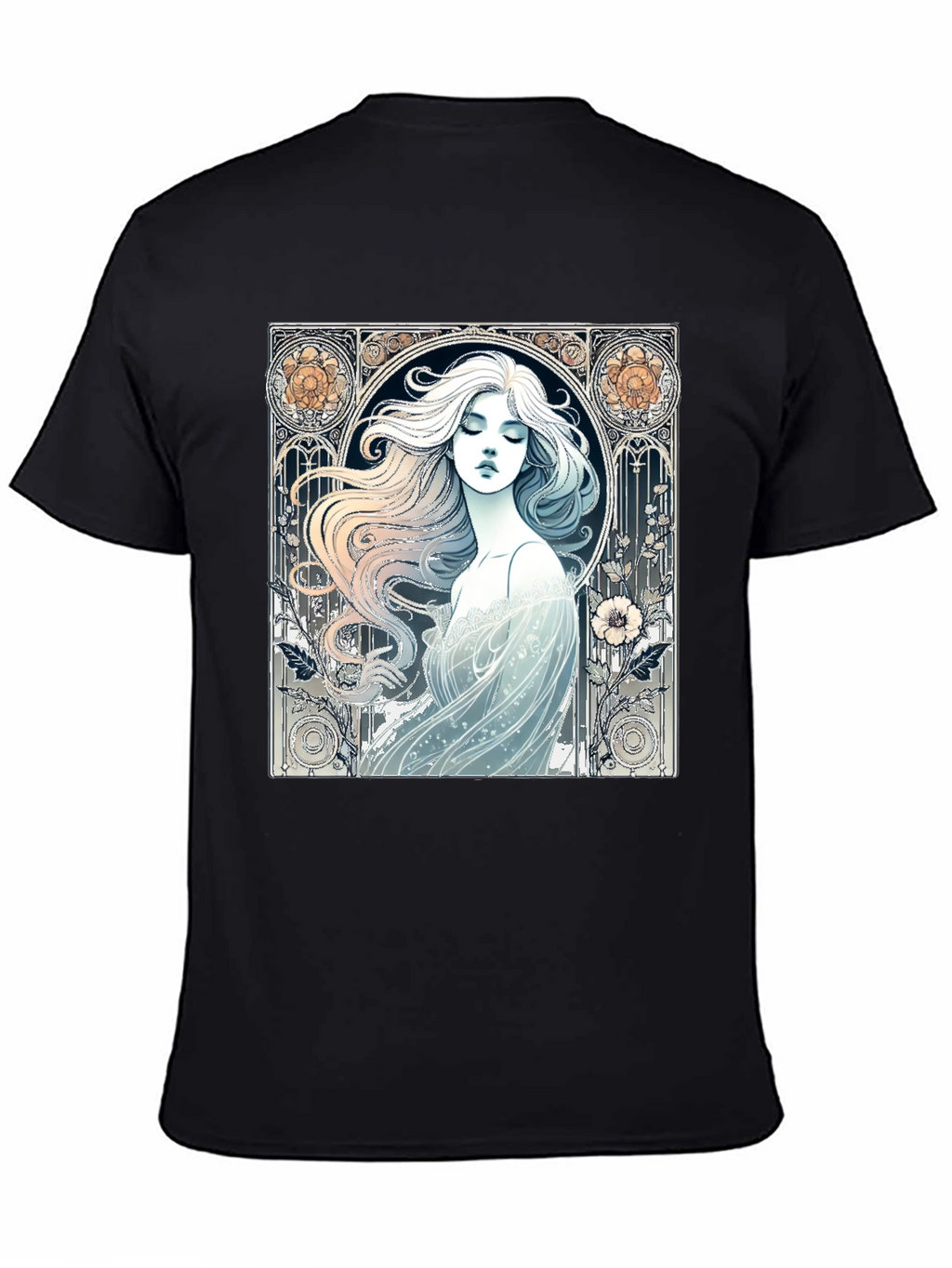 Art Nouveau Woman Graphic Tee