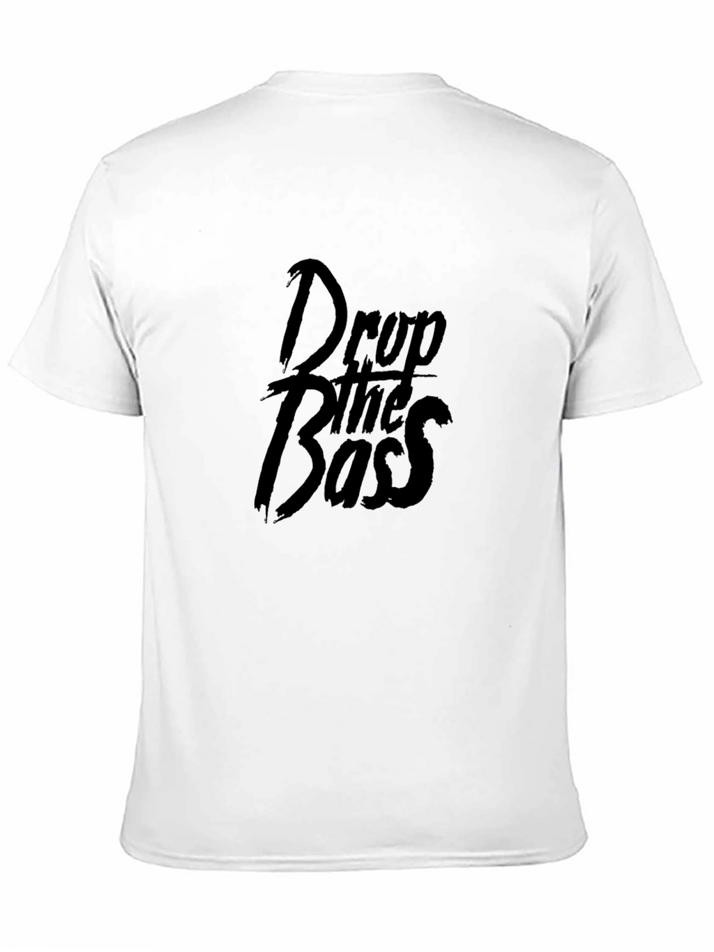 Drop the Bass Black Graphic T-Shirt