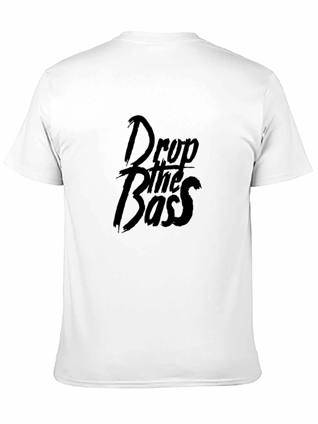 Drop the Bass Black Graphic T-Shirt