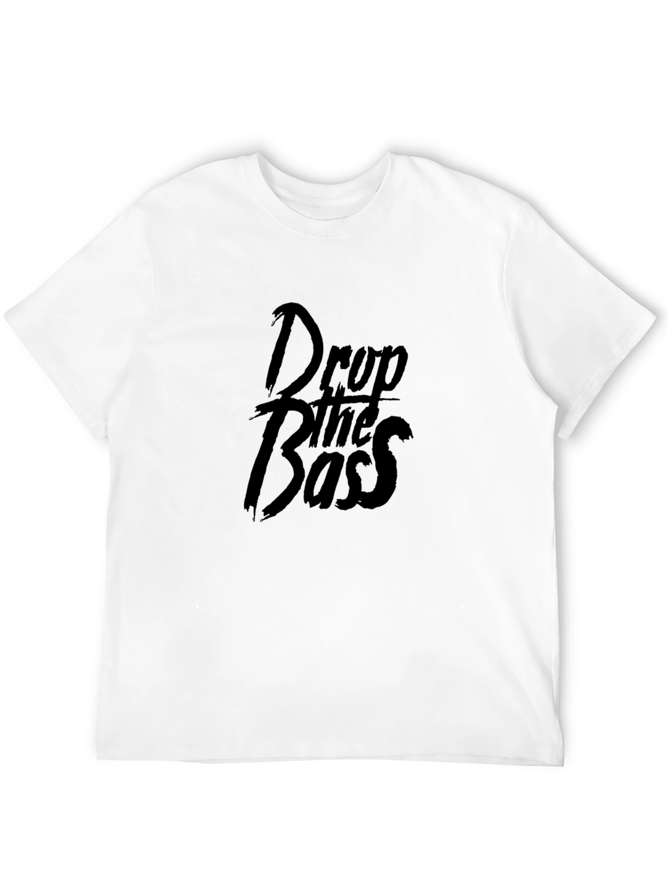 Drop the Bass Black Graphic T-Shirt