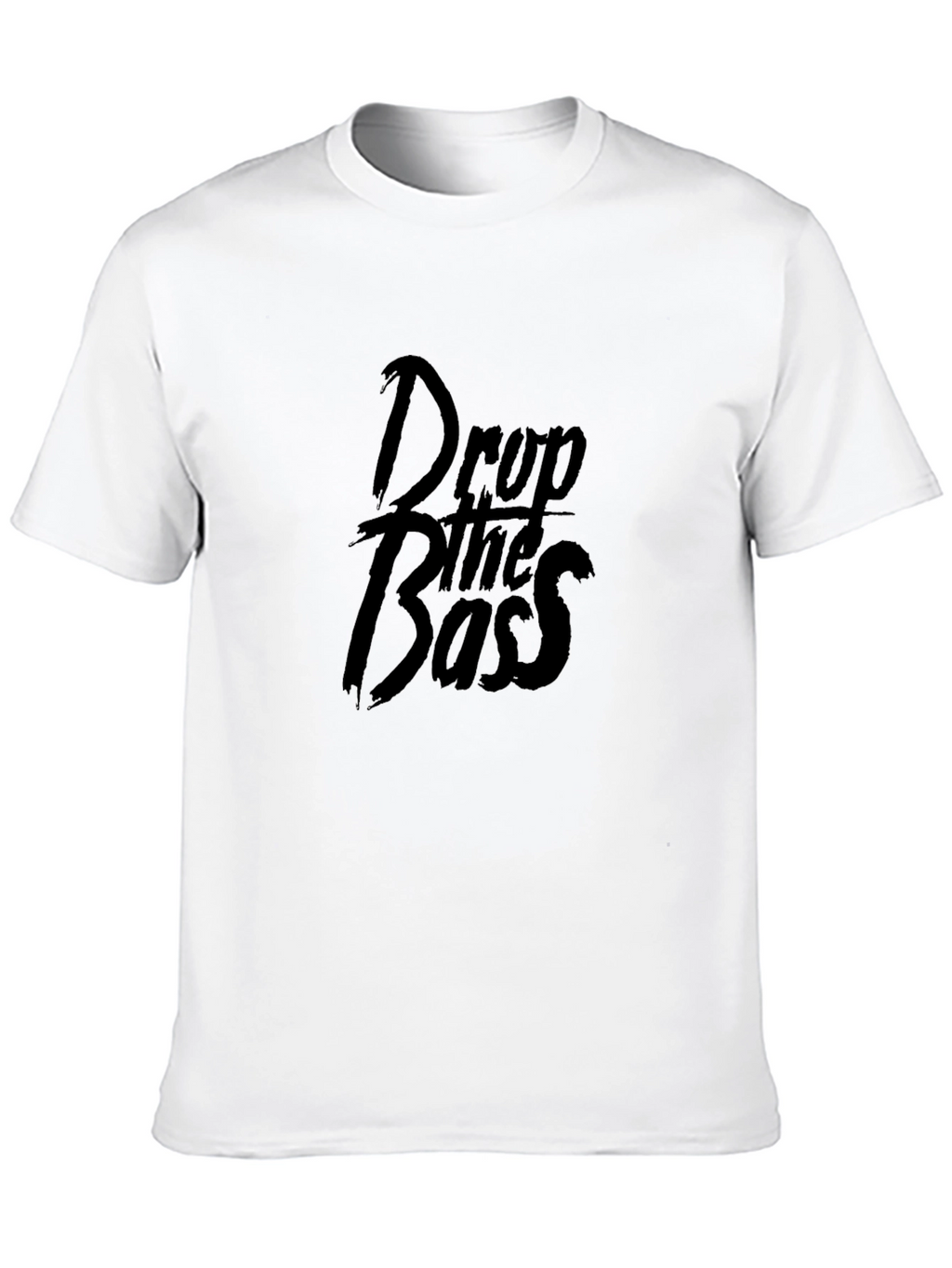 Drop the Bass Black Graphic T-Shirt