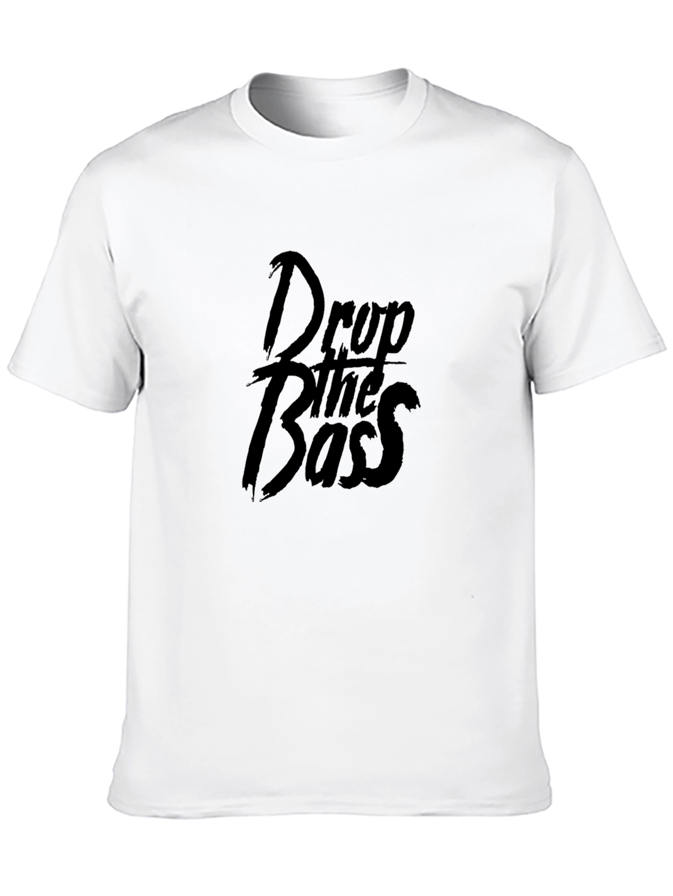 Drop the Bass Black Graphic T-Shirt