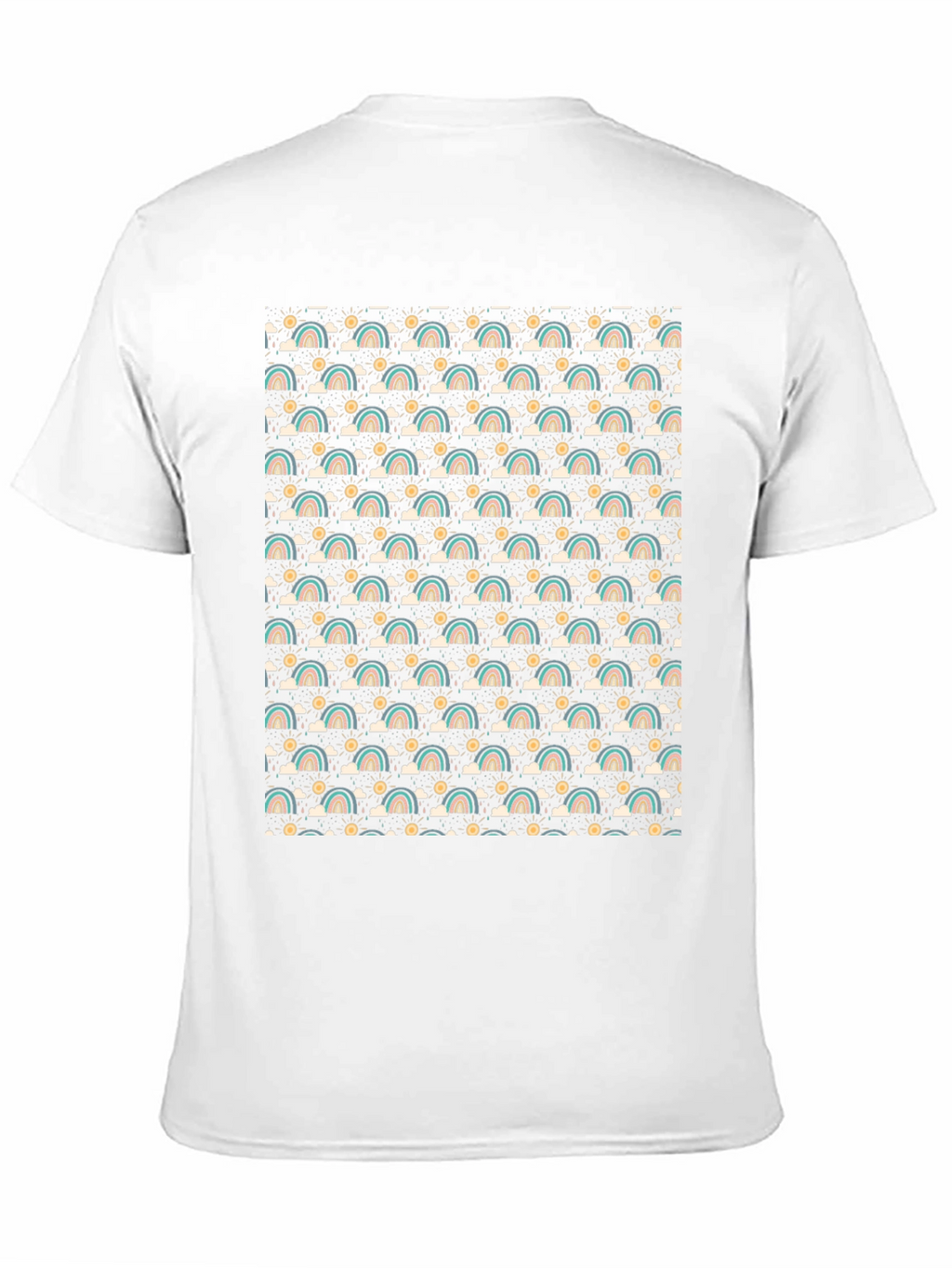 Retro Rainbow Pattern T-Shirt