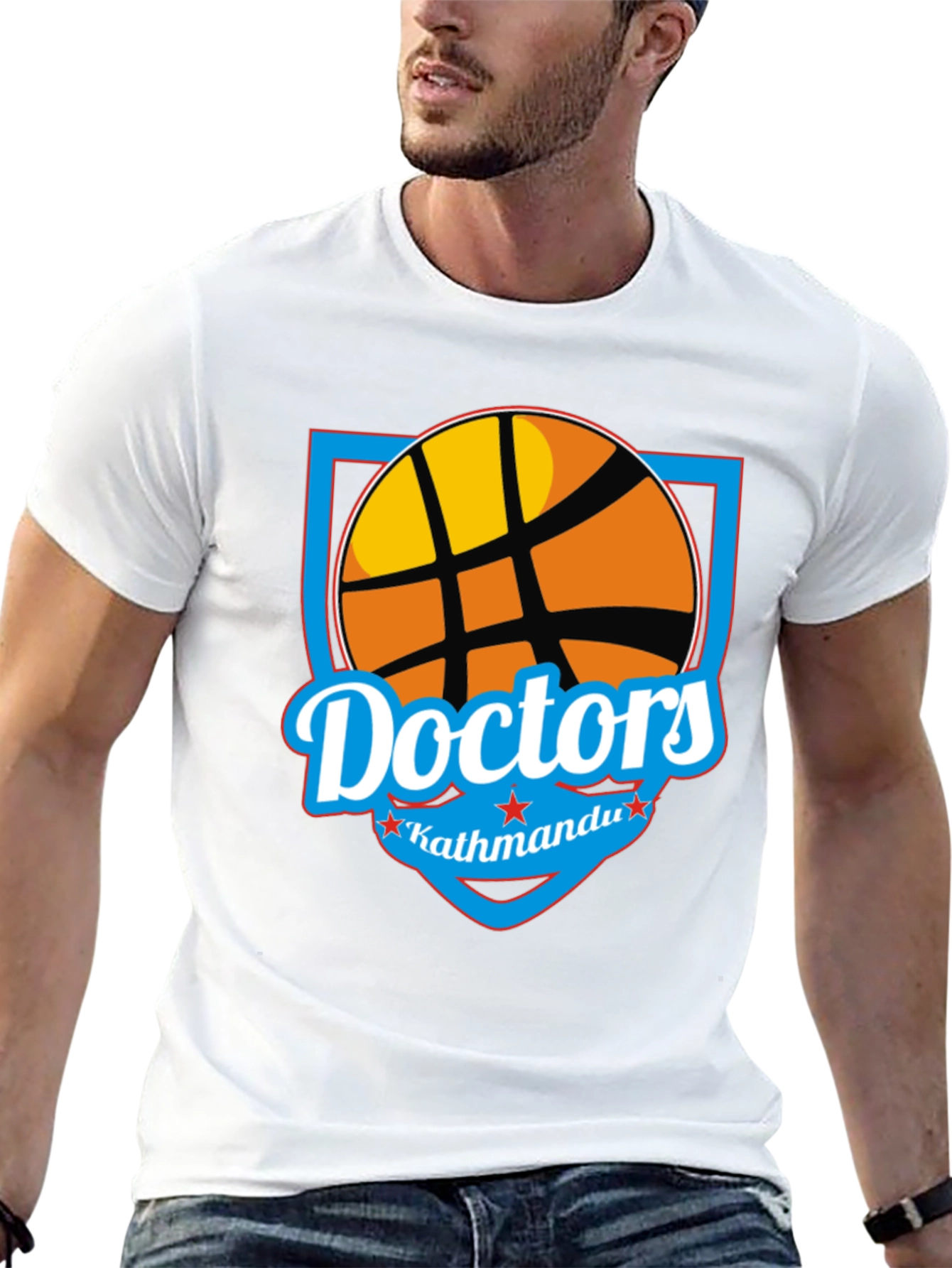 Doctors Kathmandu Basketball Graphic T-Shirt