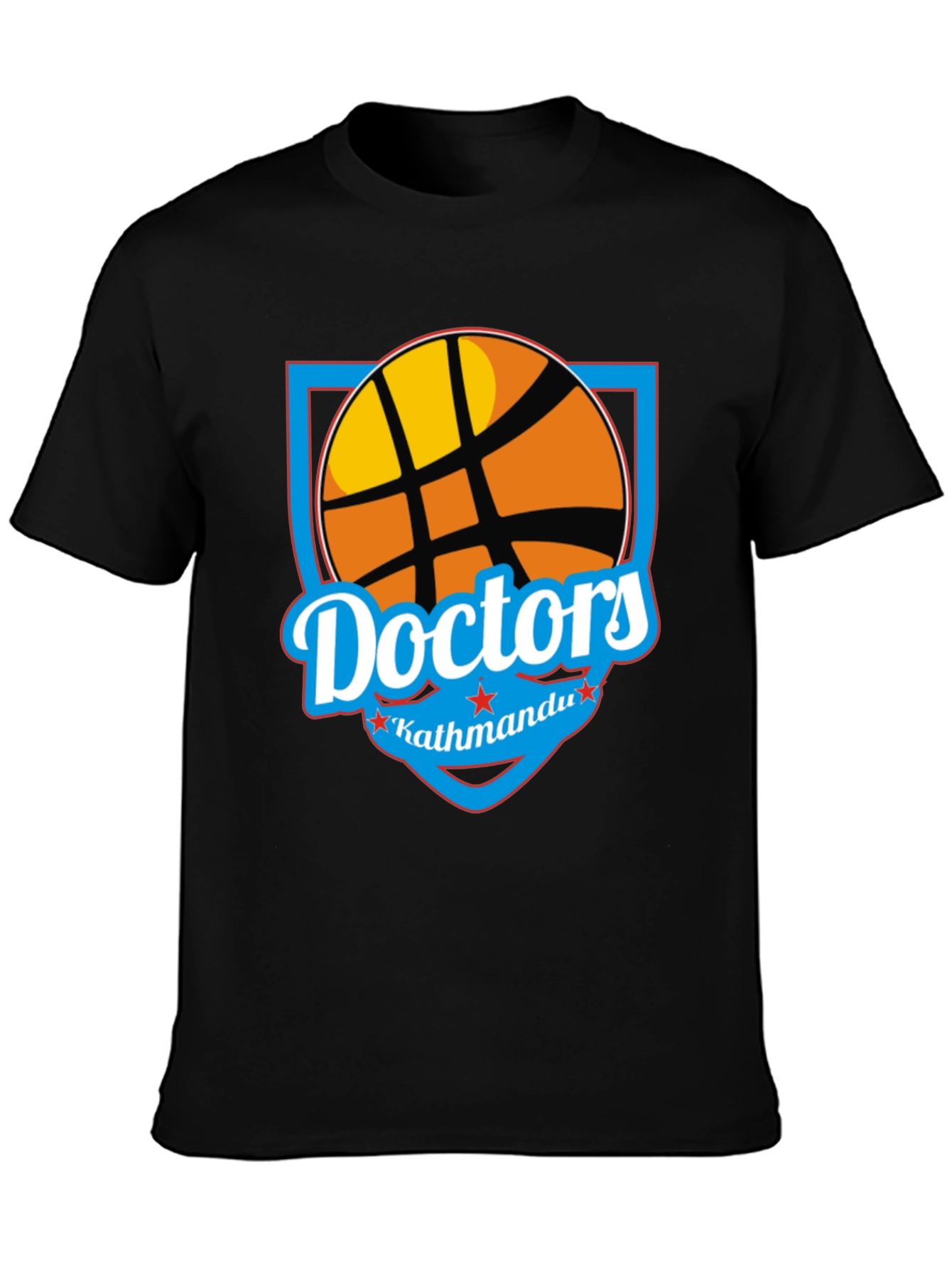Doctors Kathmandu Basketball Graphic T-Shirt