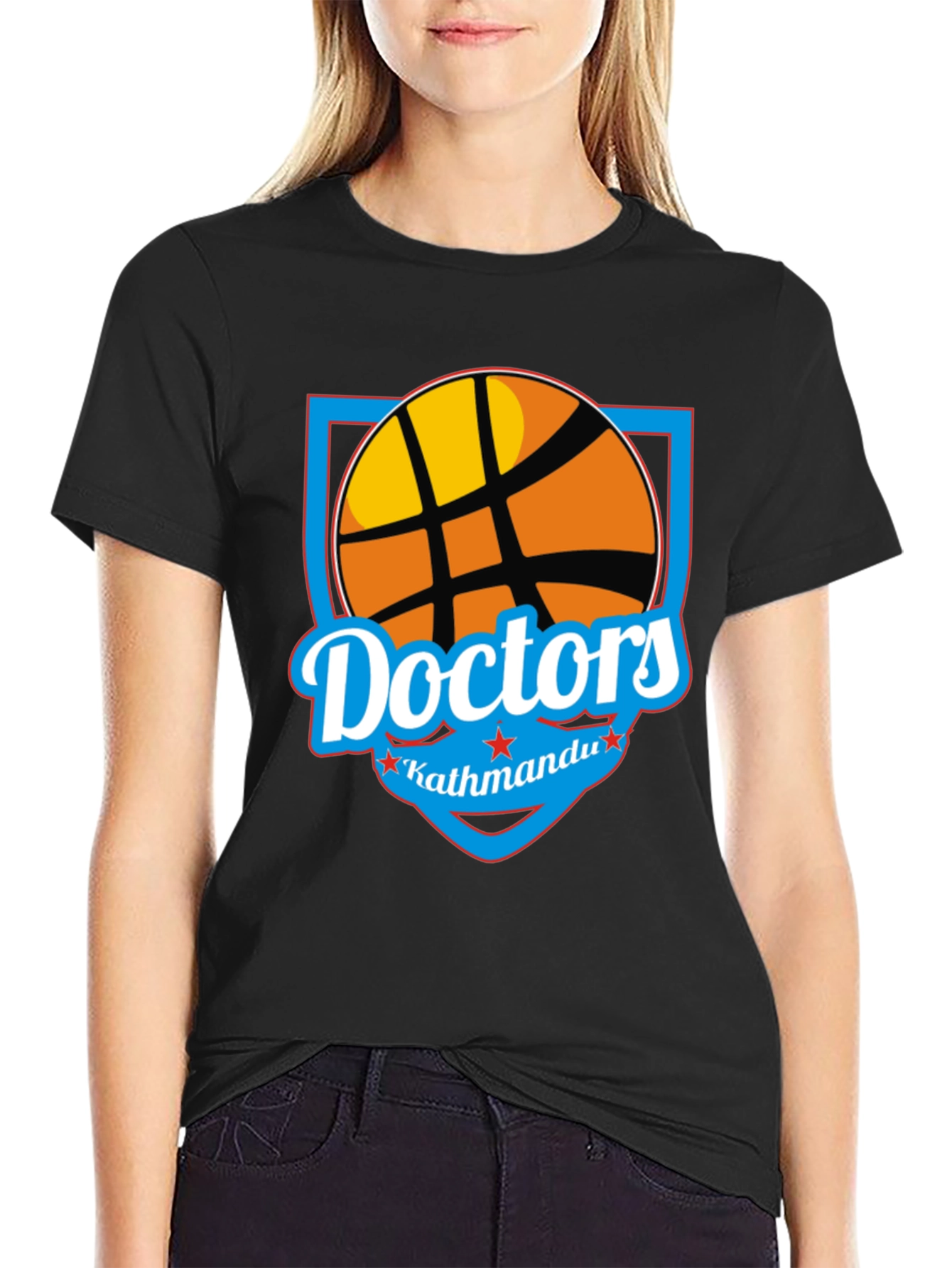 Doctors Kathmandu Basketball Graphic T-Shirt