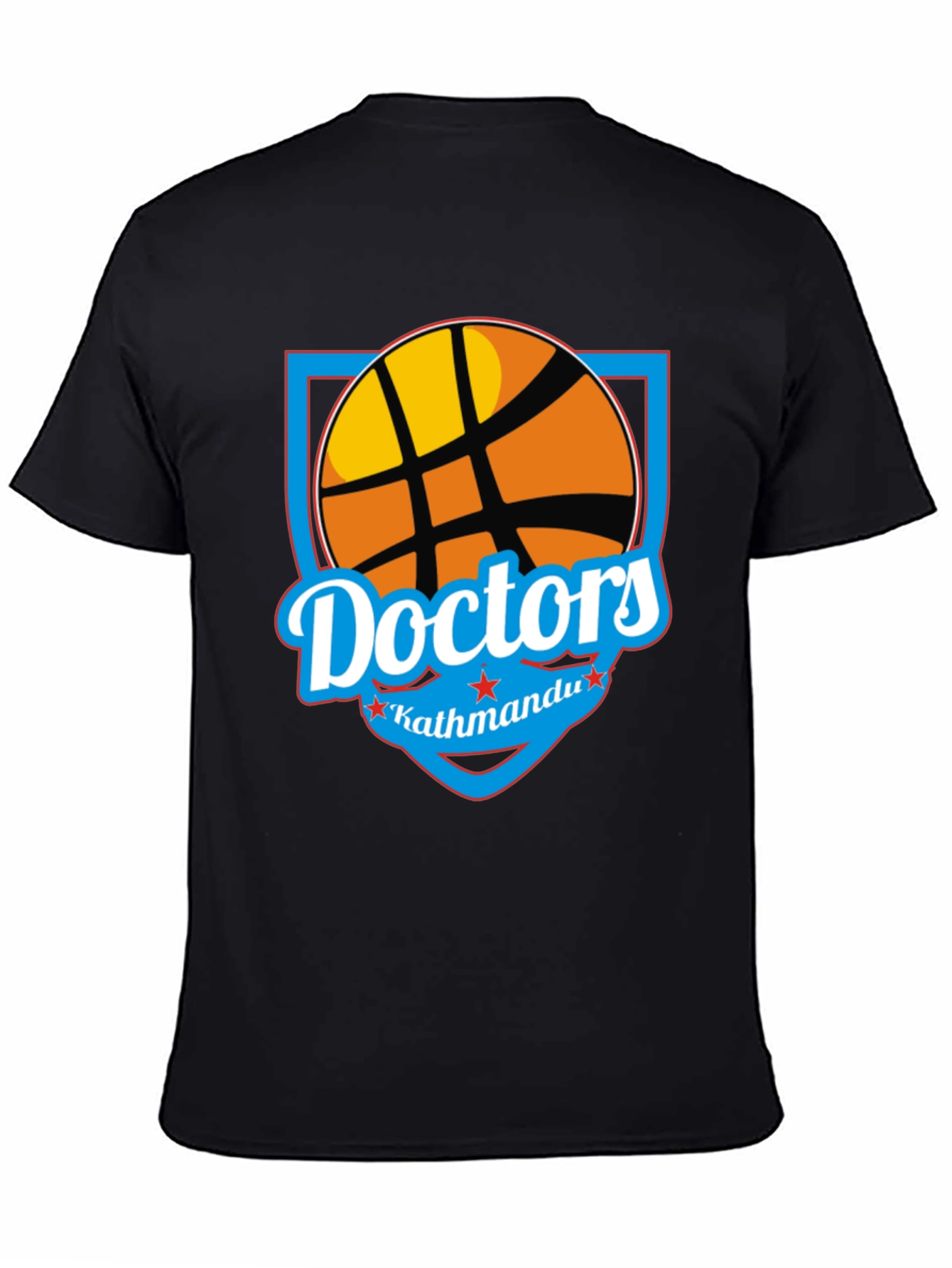Doctors Kathmandu Basketball Graphic T-Shirt