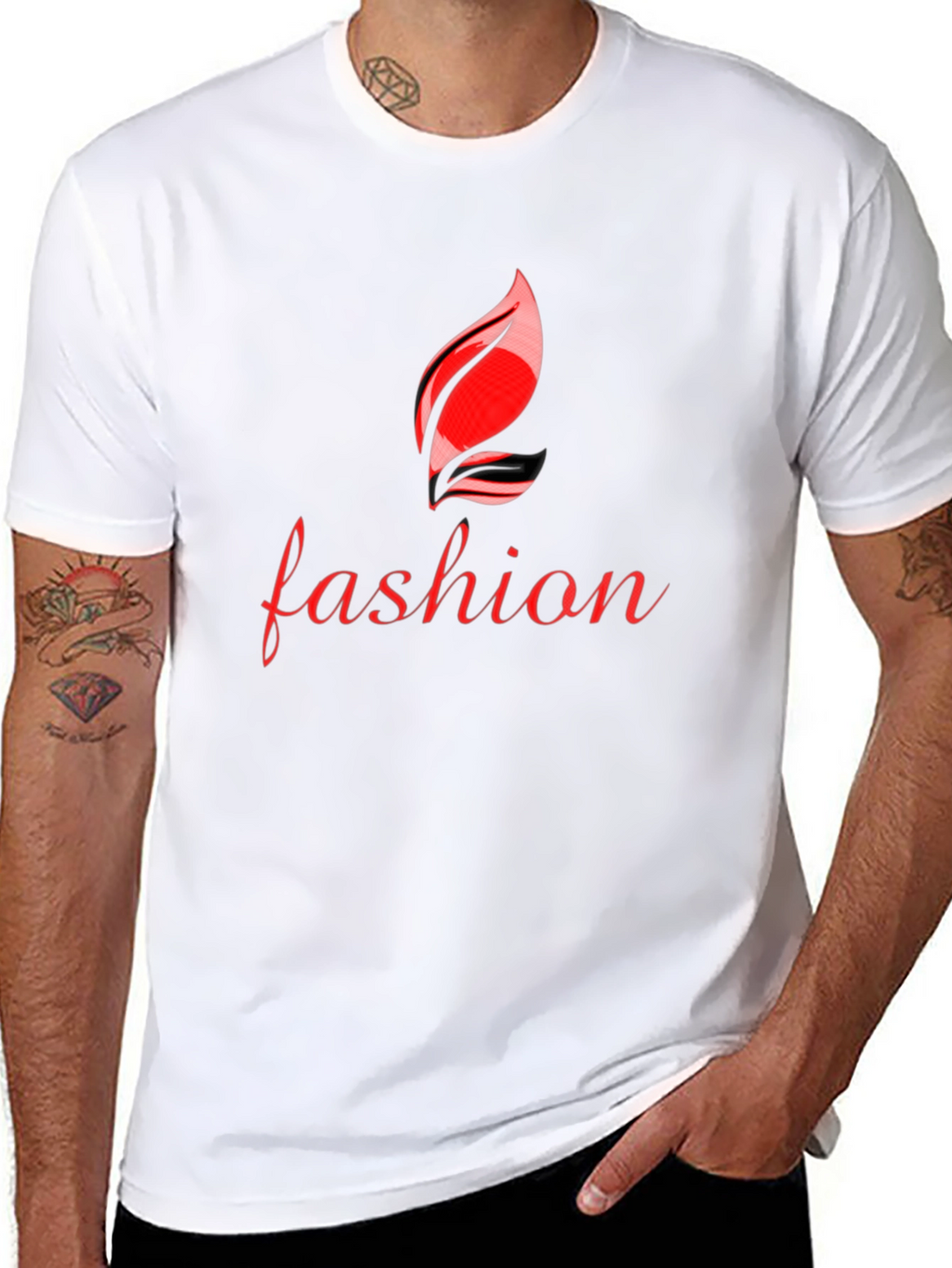 Fashion Graphic Black T-Shirt - Stylish Casual Wear