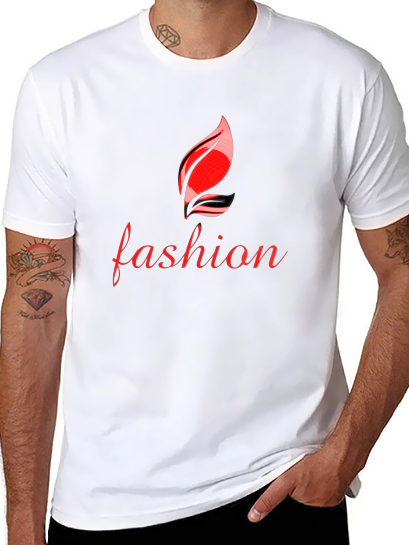 Fashion Graphic Black T-Shirt - Stylish Casual Wear