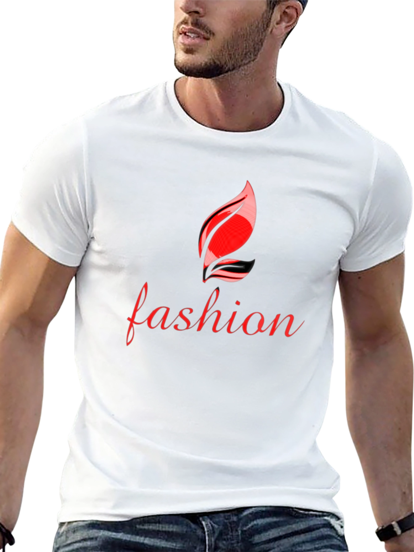 Fashion Graphic Black T-Shirt - Stylish Casual Wear