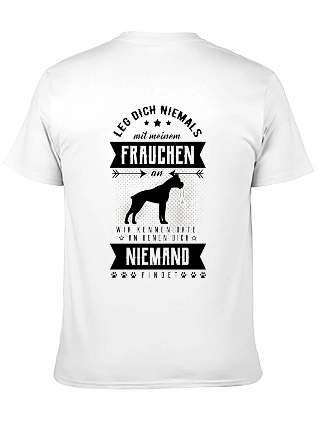 Dog Mom T-Shirt: Funny German Slogan Tee