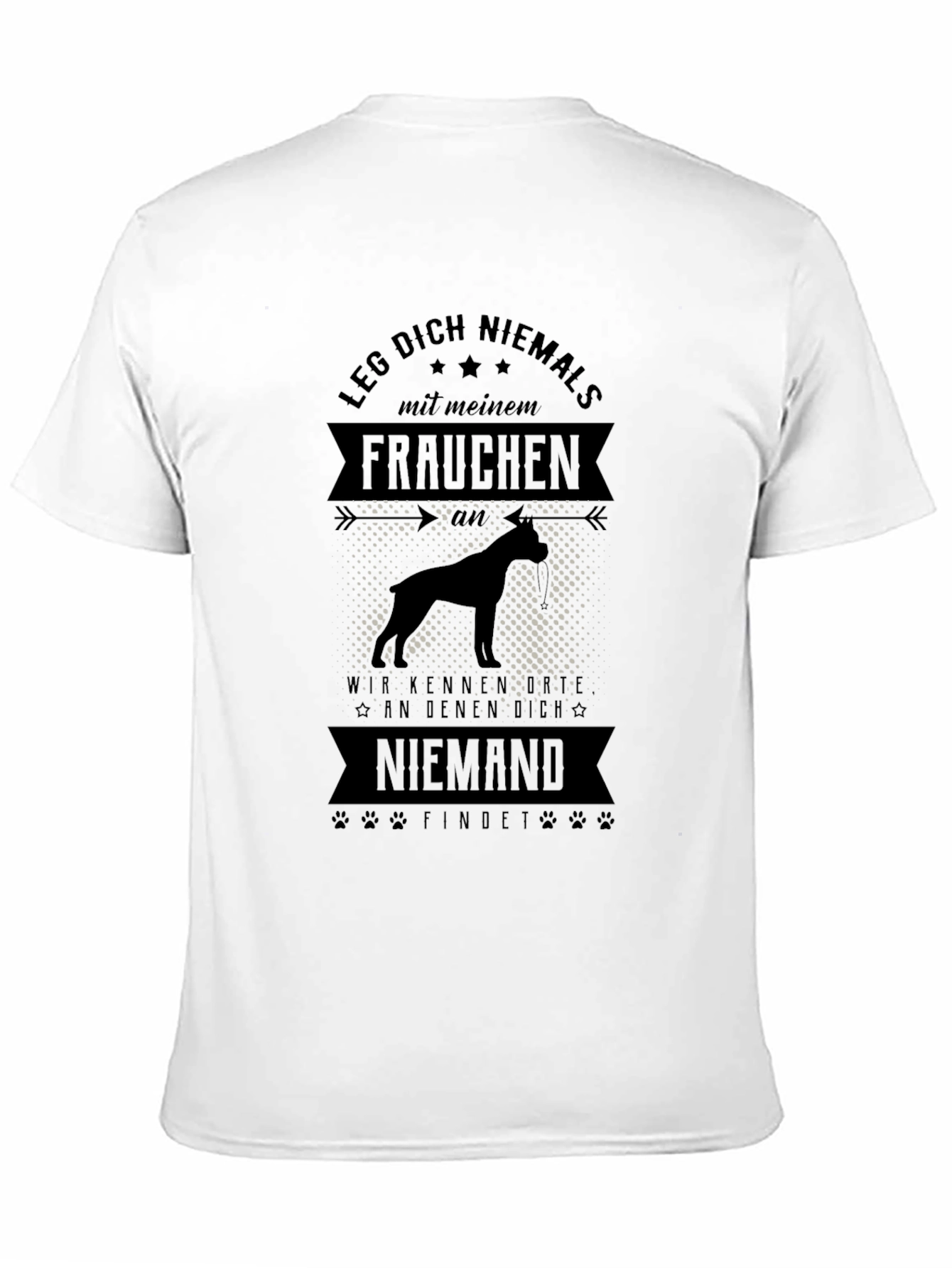 Dog Mom T-Shirt: Funny German Slogan Tee