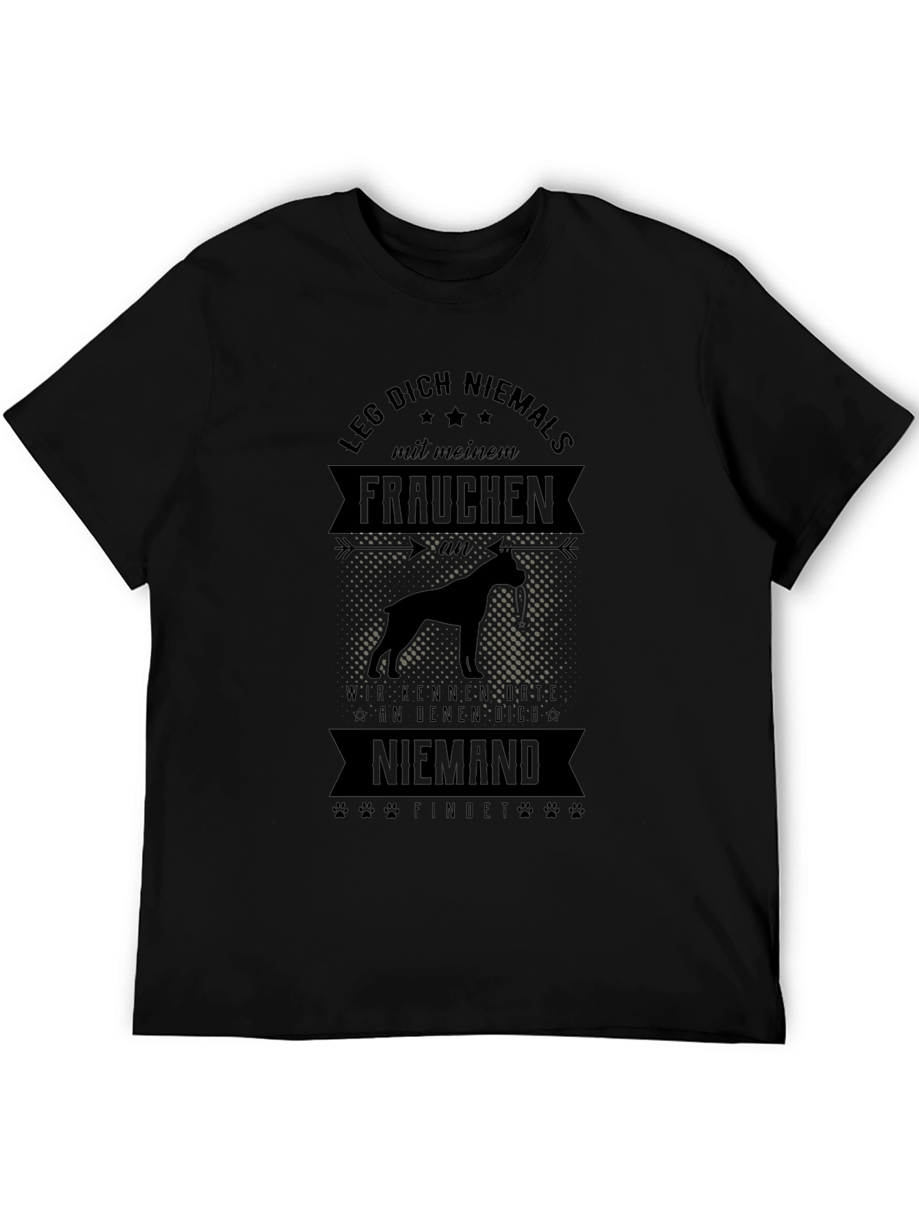 Dog Mom T-Shirt: Funny German Slogan Tee