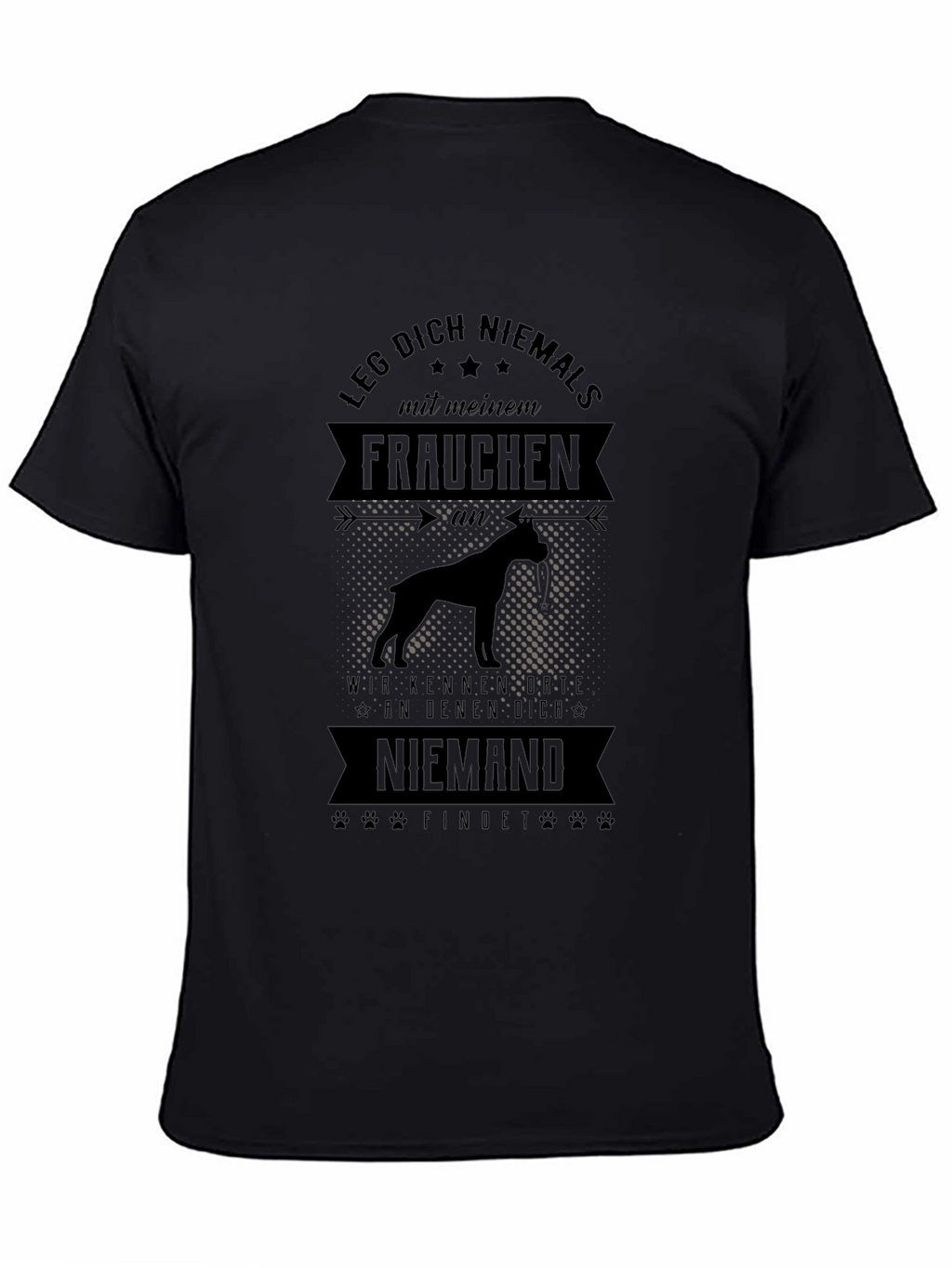 Dog Mom T-Shirt: Funny German Slogan Tee