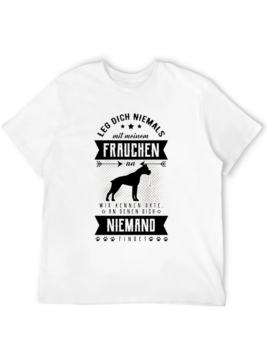 Dog Mom T-Shirt: Funny German Slogan Tee
