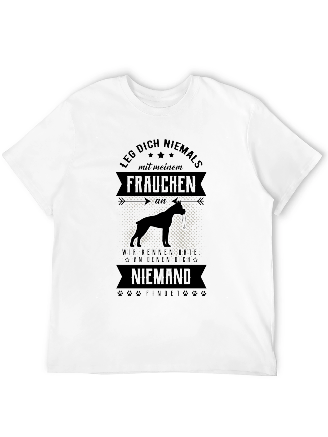 Dog Mom T-Shirt: Funny German Slogan Tee